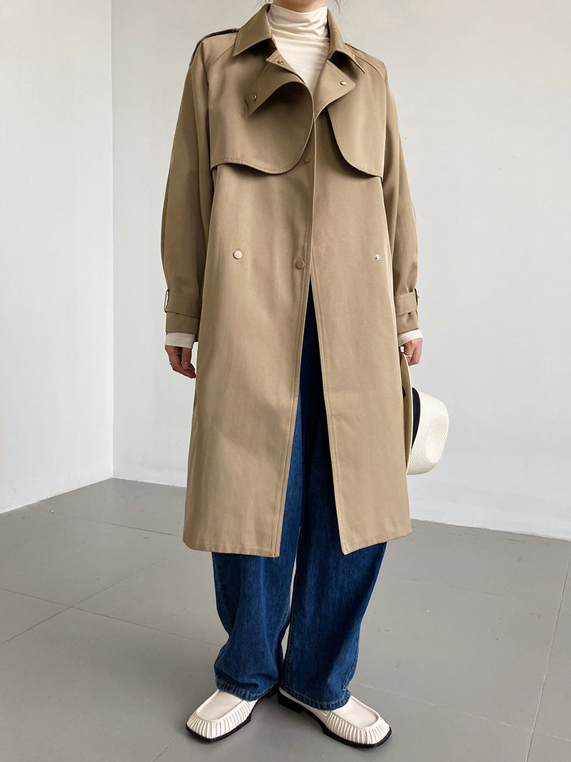 Luxury Designed Fall Long Trench Coats