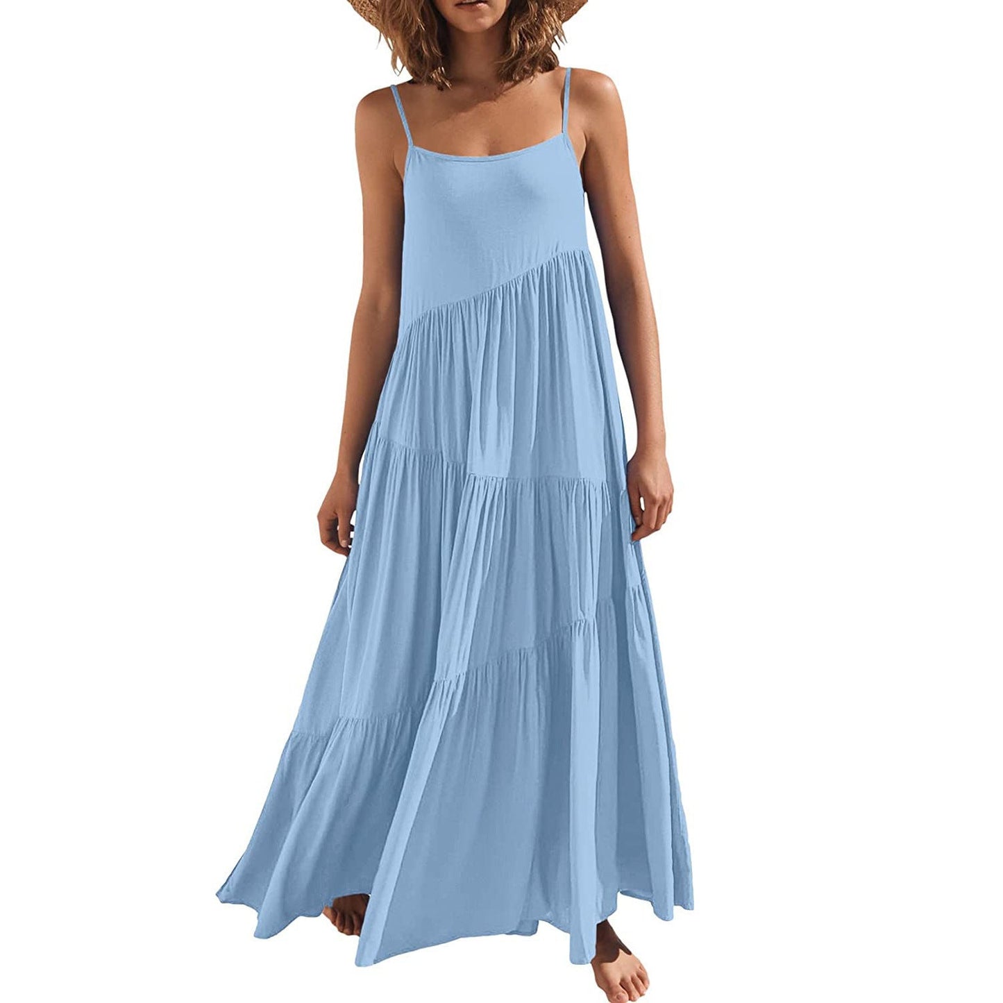 Casual Summer Beach Women Tank Top Dresses