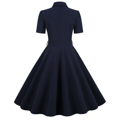 Elegant Short Sleeves Ball Dresses with Belt-Dresses-Free Shipping at meselling99