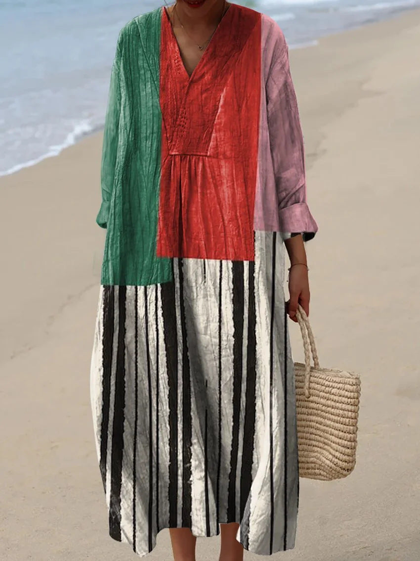 Women's Long Sleeve Shirt Dress