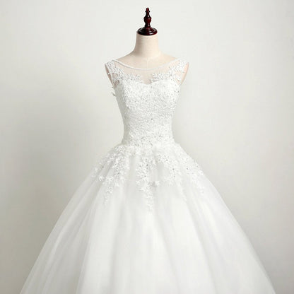 Princess High Waist Plus Sizes Wedding Dresses