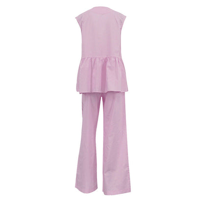 Women's Cotton Vest & Pants Set