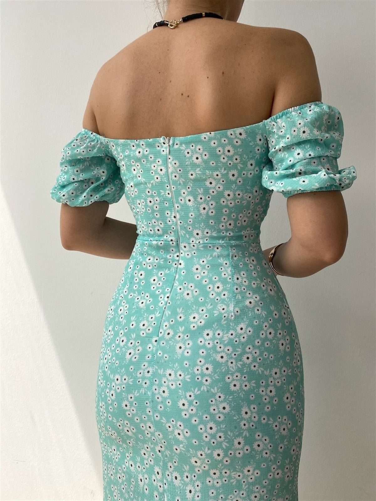 Bodycon Slit Dress - Sexy off the shoulder Sleeveless Dress for Women