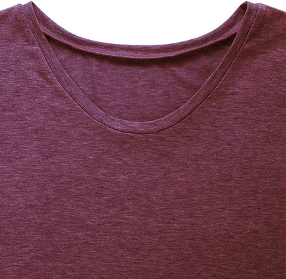 Women's Summer Sleeveless V-Neck Casual Loose Fit T-Shirt