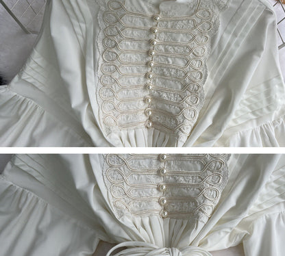Royal-Inspired Doll Collar Dress