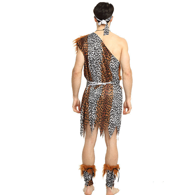 Halloween Native American Costume Set – Indigenous Warrior Outfit for Men & Women