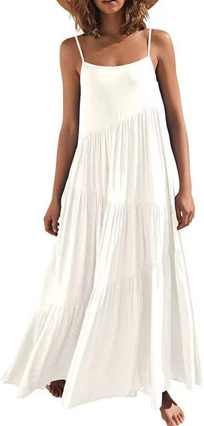 Casual Summer Beach Women Tank Top Dresses