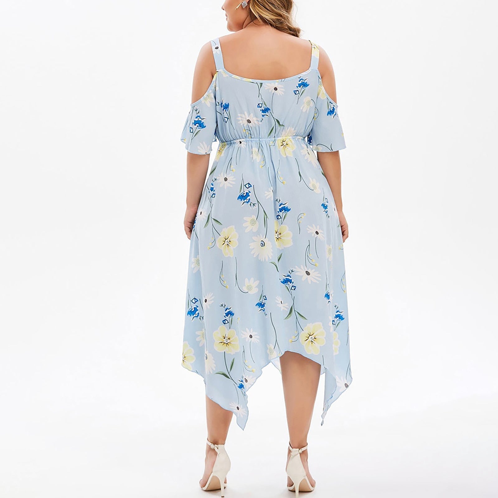 Summer Chiffon Women Plus Sizes Dresses-Dresses-Free Shipping at meselling99
