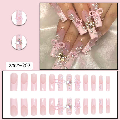 Fashion Wearable Extra Long Press on Nails