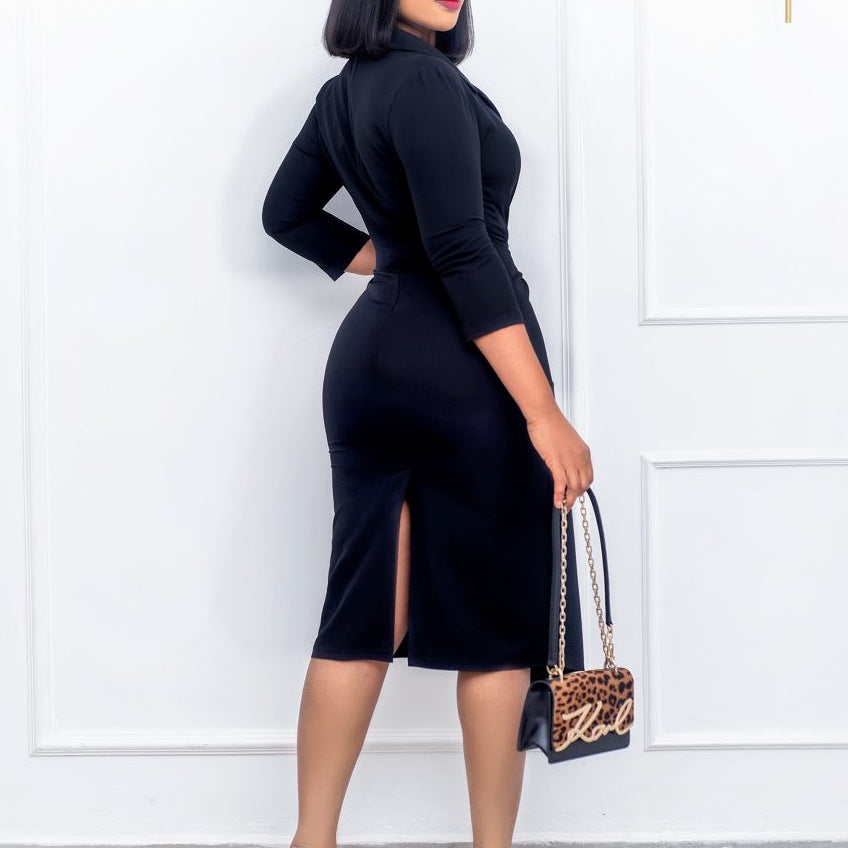Elegant Office Lady Pencil Sheath Dresses-Dresses-Free Shipping at meselling99
