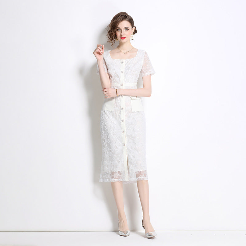 Designed Luxury Elegant Summer Lace Dresses