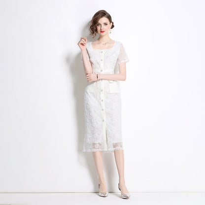 Designed Luxury Elegant Summer Lace Dresses
