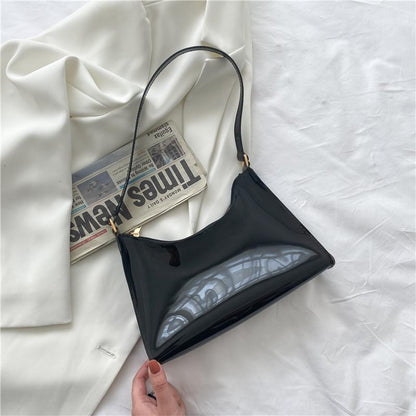 Fashion Summer Trasparent Jelly Handbags-STYLEGOING