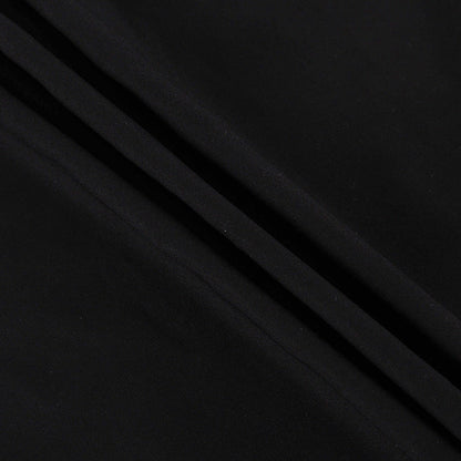 Women's Slim-Fit Black High Waist Long Pencil Skirt