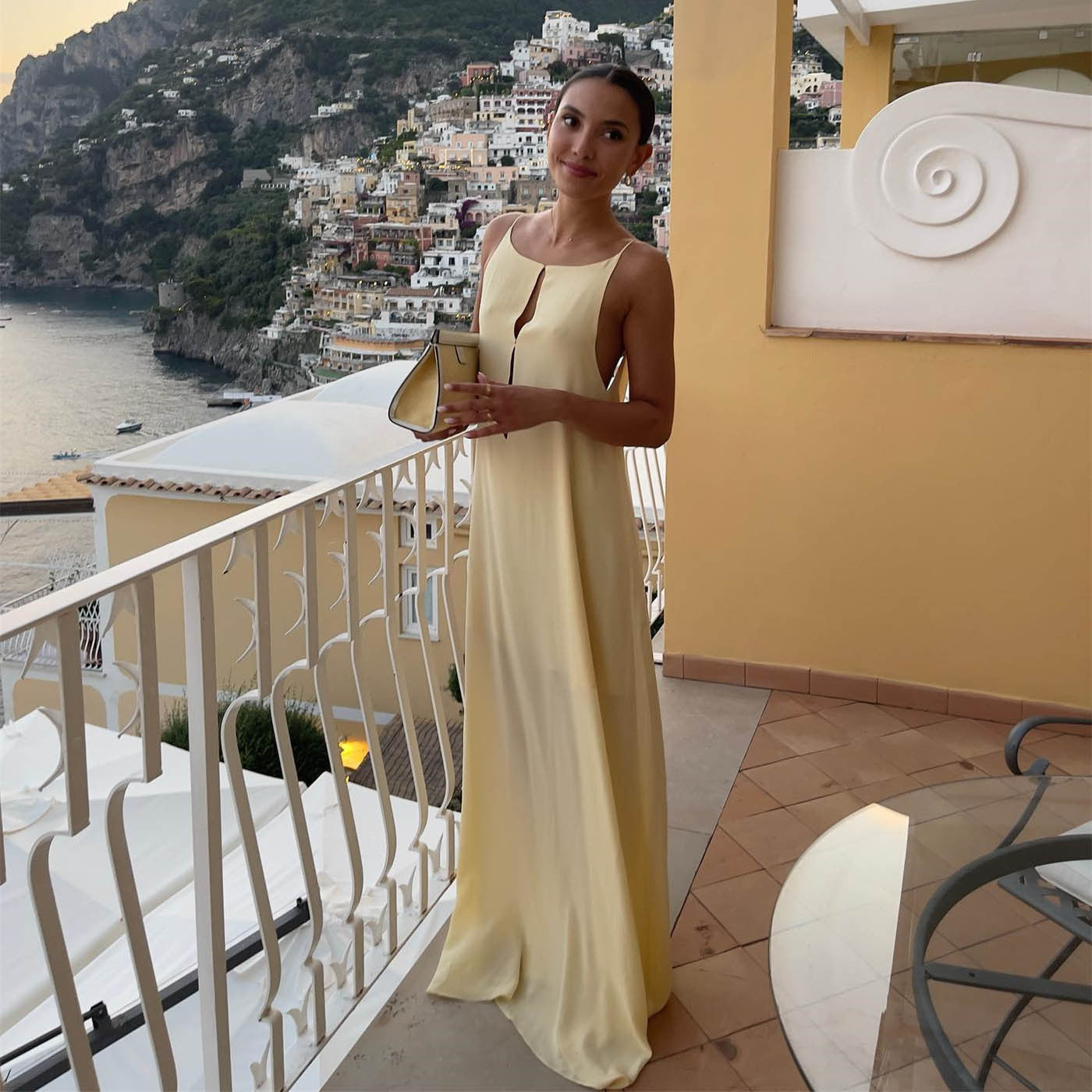 Women's Sexy Backless Maxi Dress