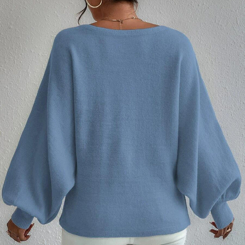 Designed Casual Knitted Pullover Sweaters