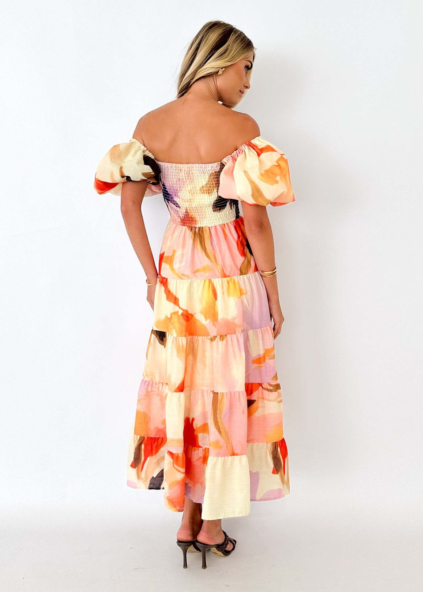 Women's Summer Bubble Sleeve Dress