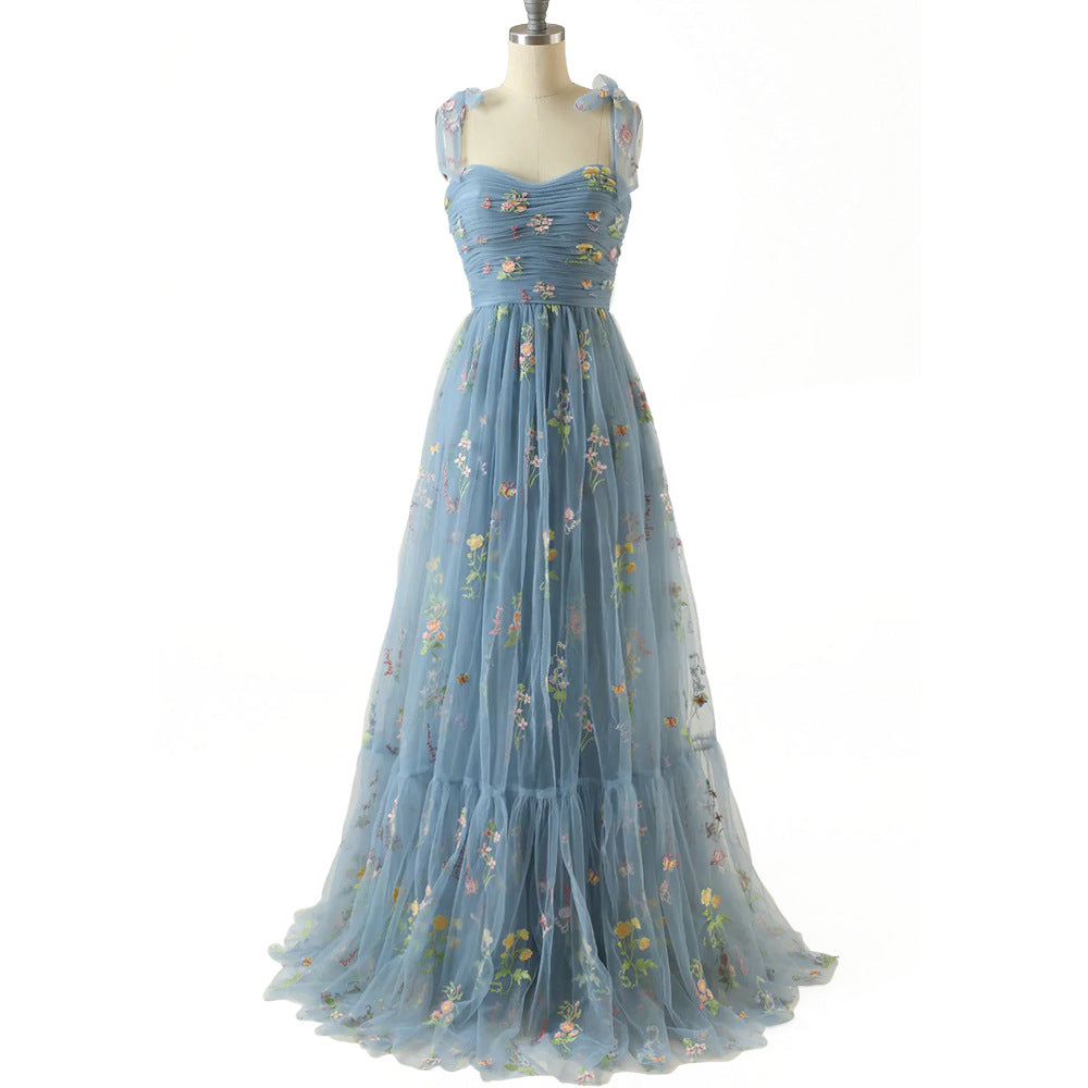 Floral Print Maxi Dress Bandage Party Dresses