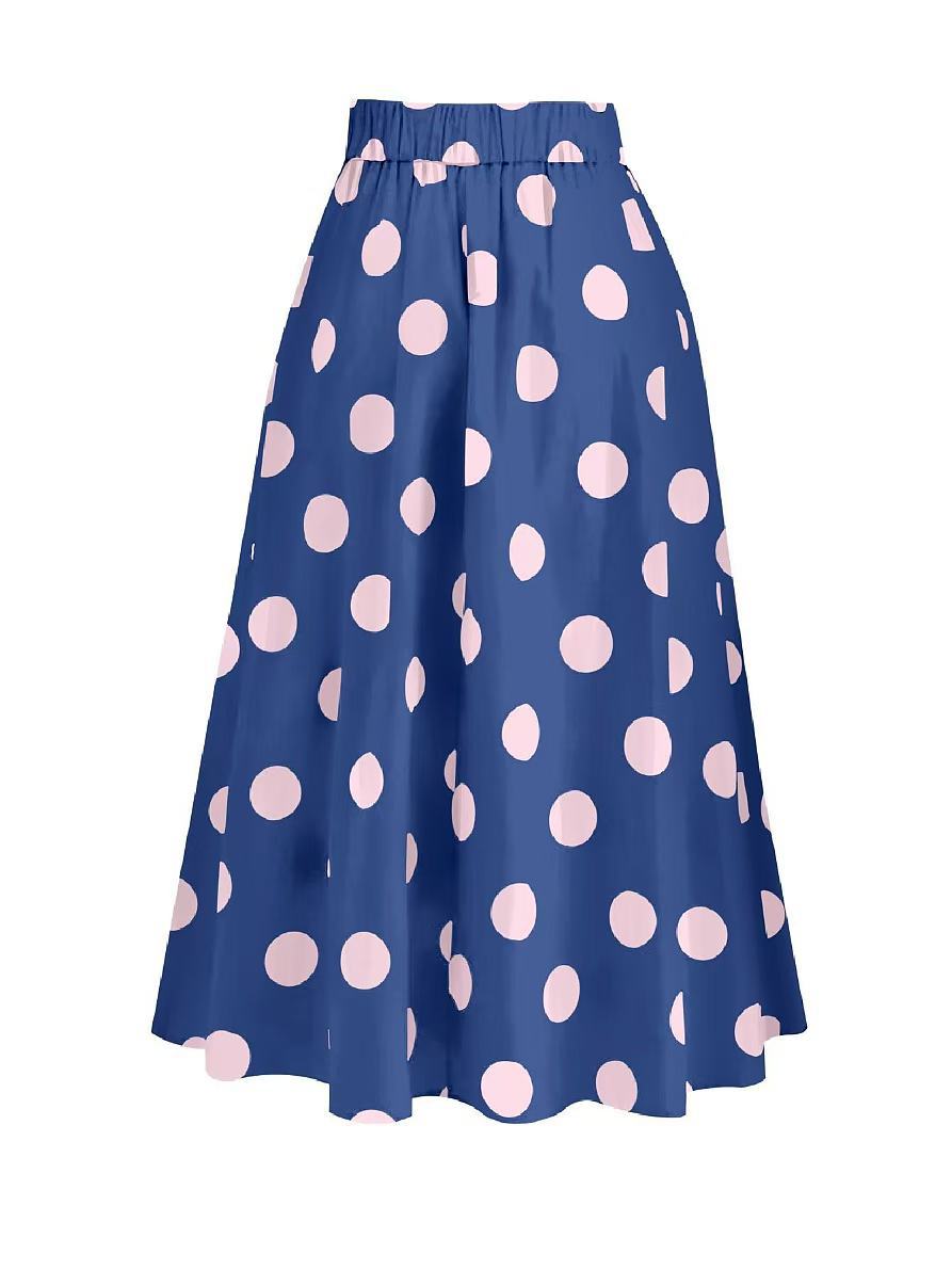 Butterfly Knot Round Skirt One-Piece Swimsuit