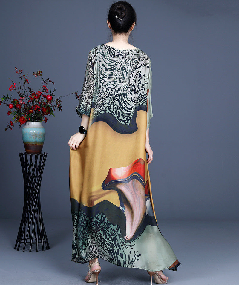 Luxrury Tencel Irregular Long Dresses-Dresses-Free Shipping at meselling99