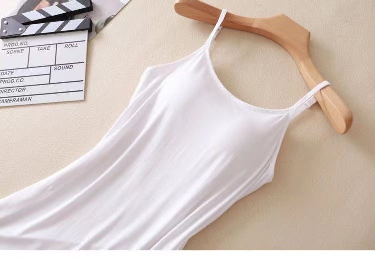 Casual Comfortable Built in Bra Homewear