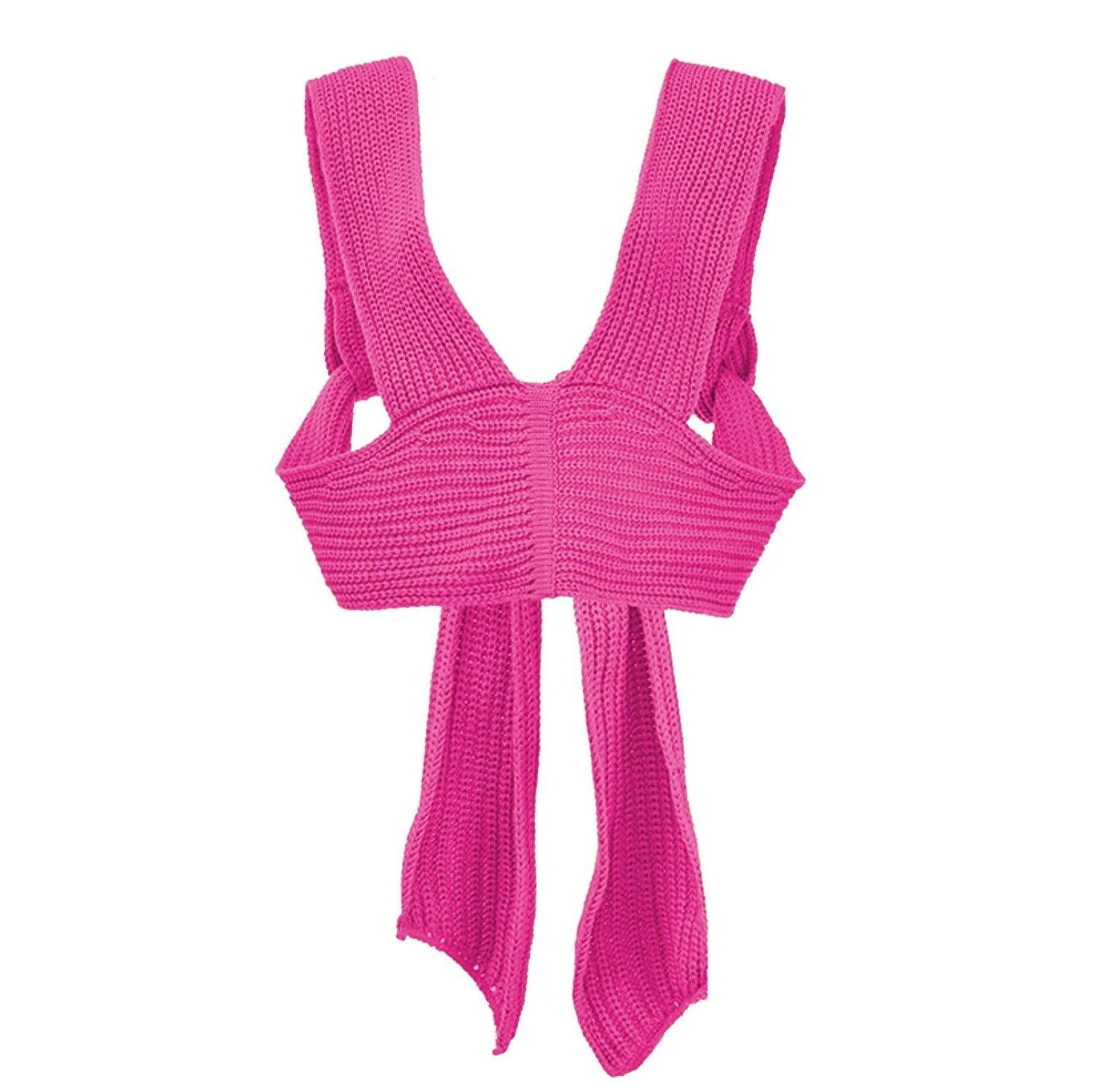 DIY Knitting Bangdage Tops-STYLEGOING