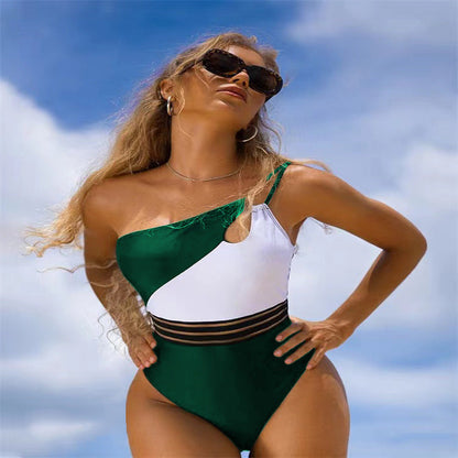 Summer Women Bikini One-Piece Swimsuit