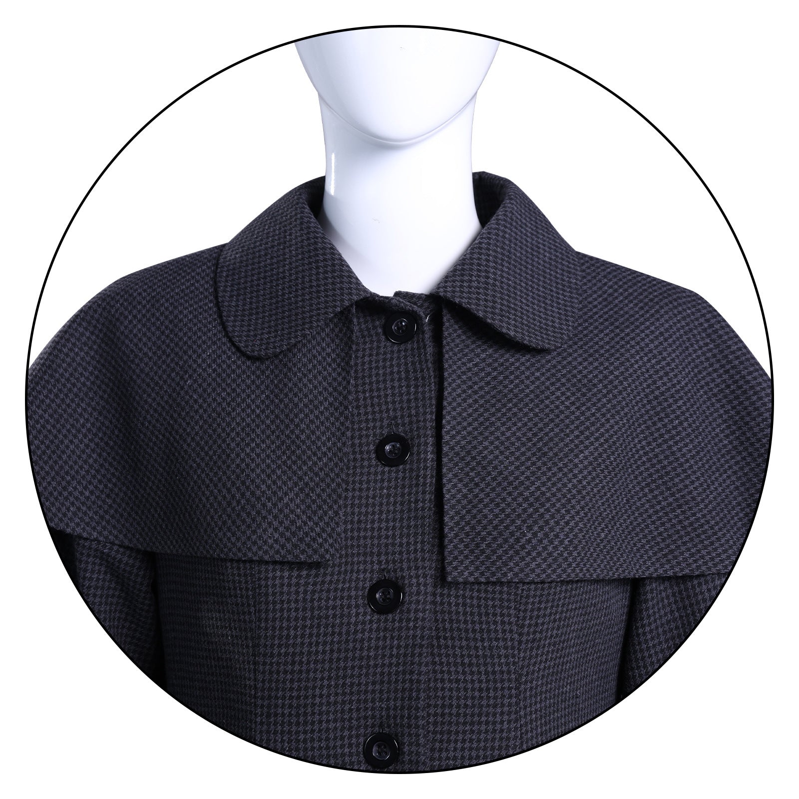 Wednesday Addams Cosplay Coat