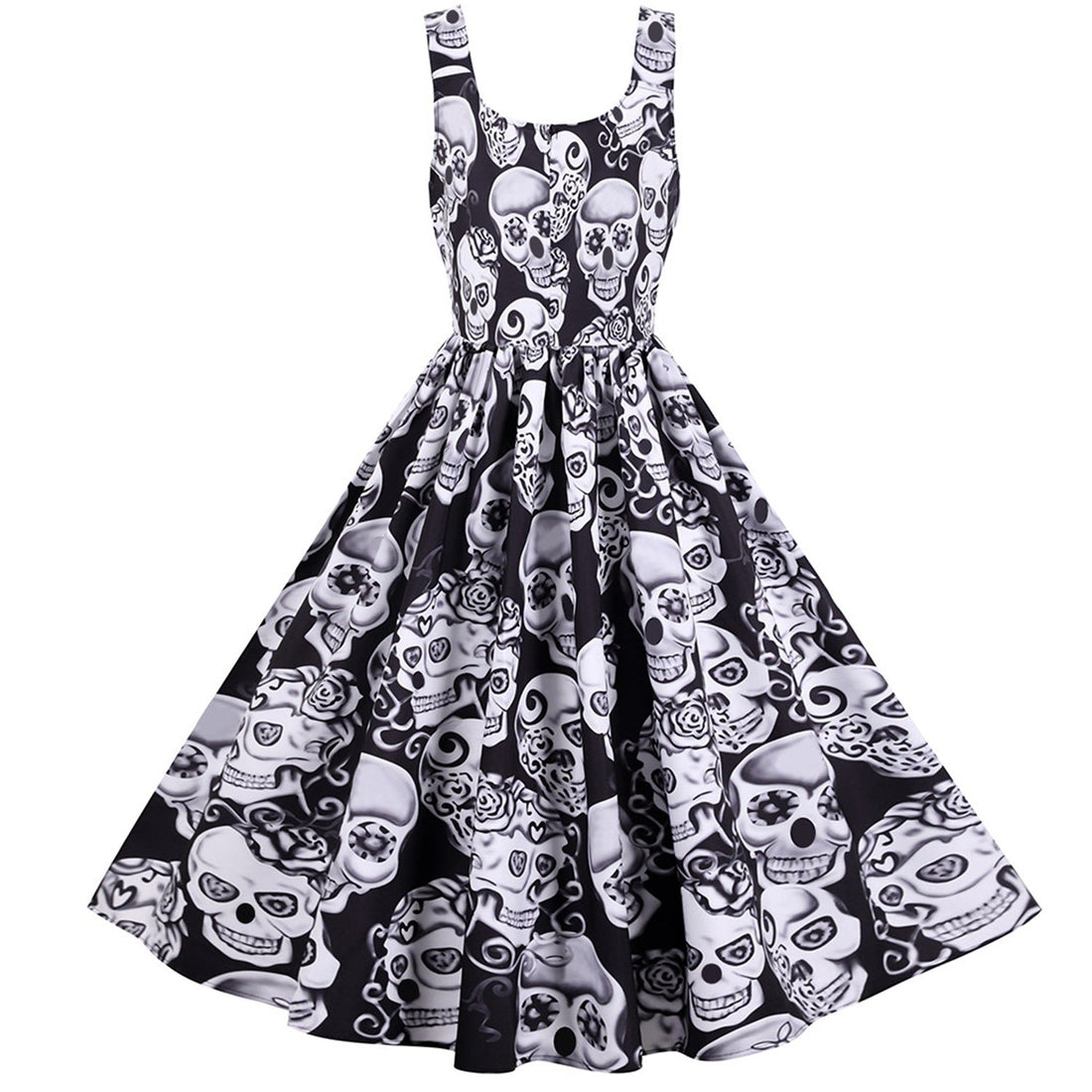 Sexy Tank Top Vintage Halloween Dresses-Vintage Dresses-Free Shipping at meselling99