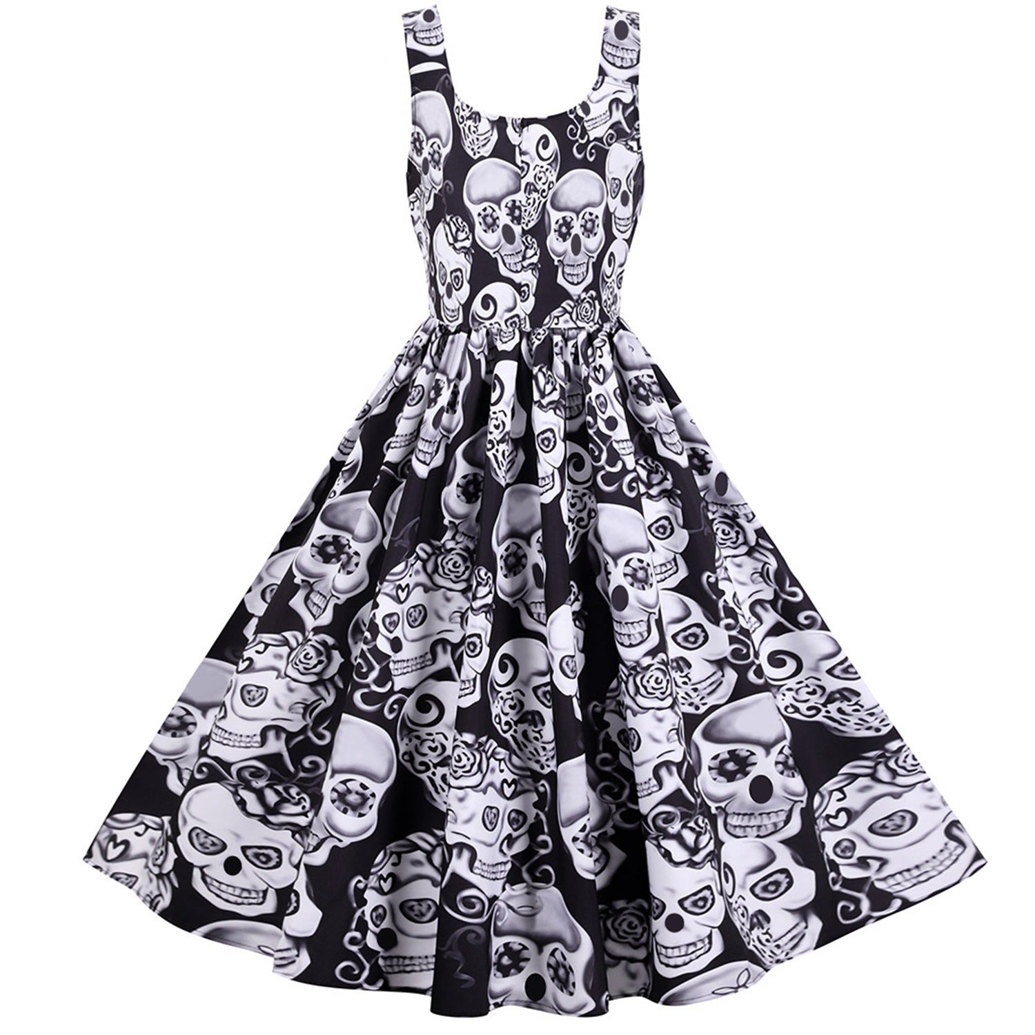 Sexy Tank Top Vintage Halloween Dresses-Vintage Dresses-Free Shipping at meselling99