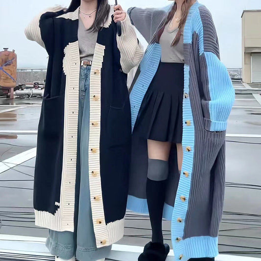Casual Women Long Knitted Cardigan Sweaters