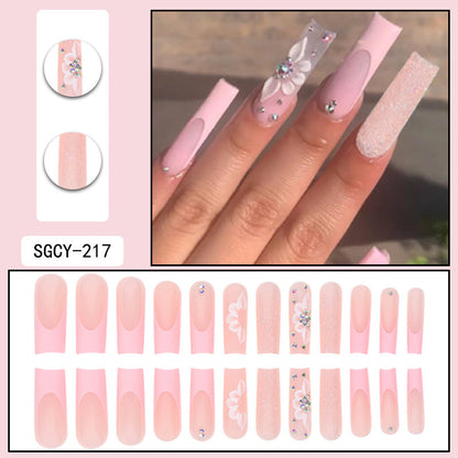 Fashion Wearable Extra Long Press on Nails