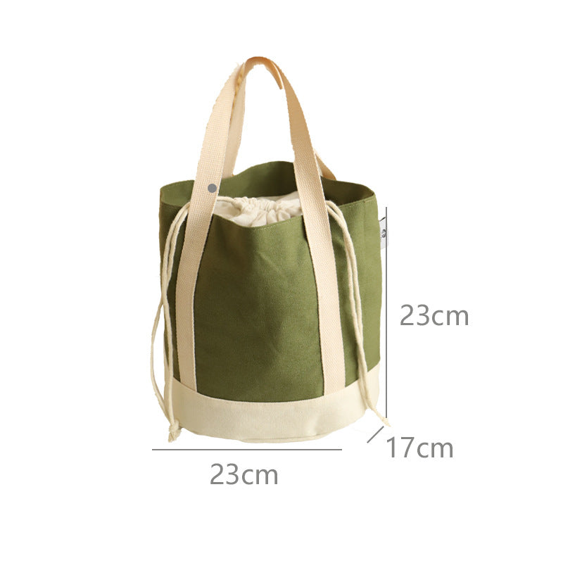 Insulated Lunch Bag with Drawstring
