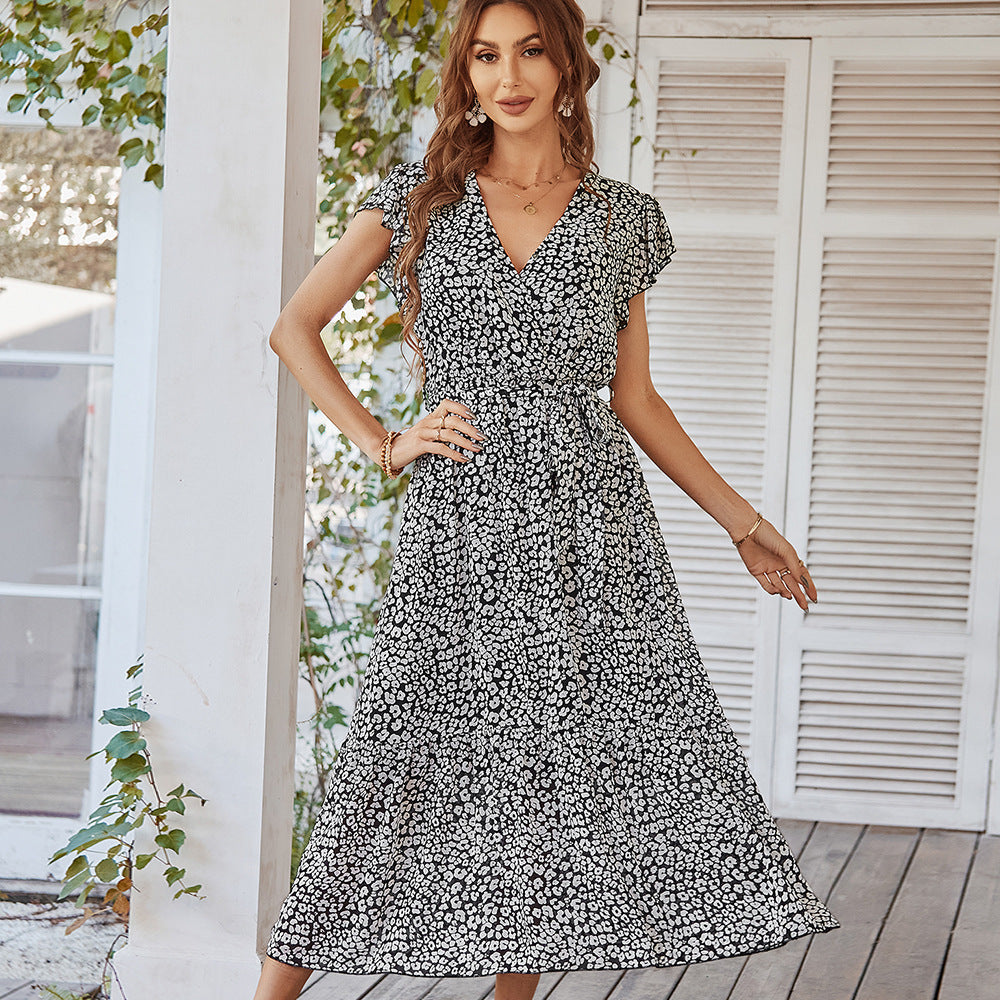 Fairly Floral Print Summer Holiday Dresses