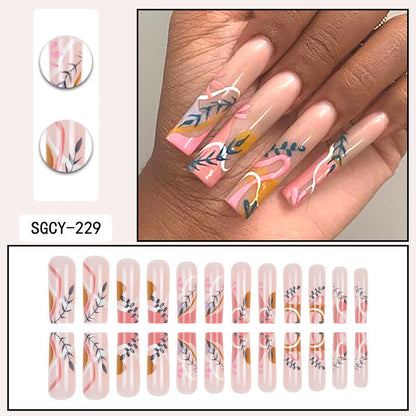 Fashion Wearable Extra Long Press on Nails