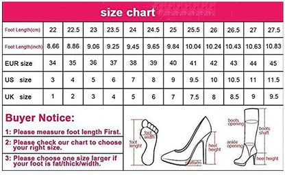 Vintage Peep Toe Chunky Heels Plus Sizes Boots