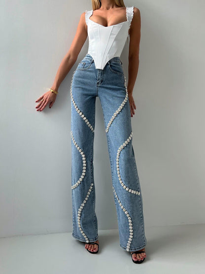 Designed Casual Women Jeans