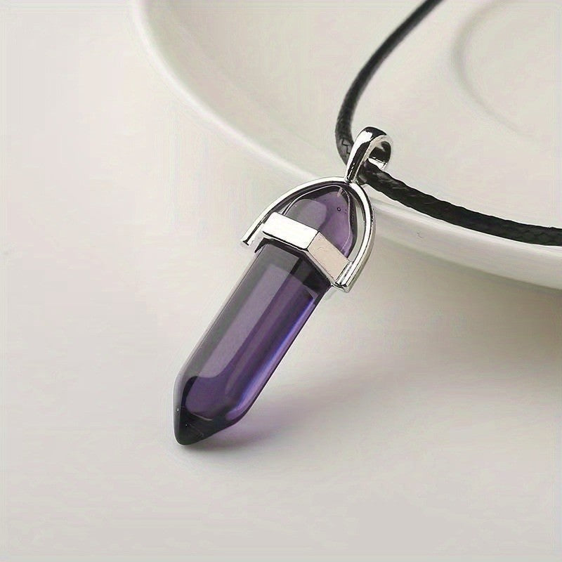 Hexagonal Pendant Necklace