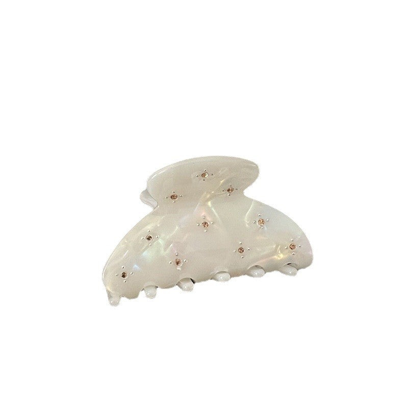 Chic Rhinestone Acetate Hair Claw Clip