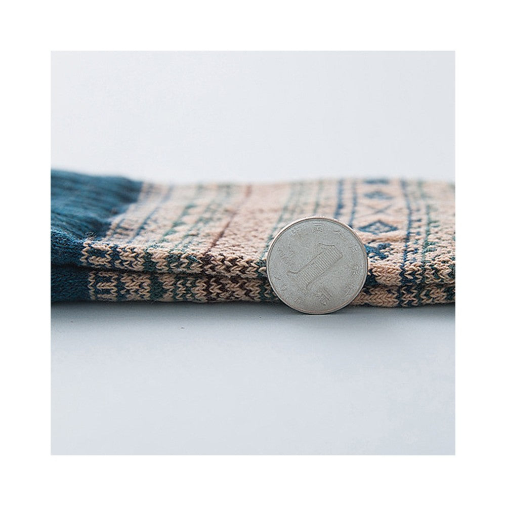 Retro Ethnic Style Thick Warm Wool Socks