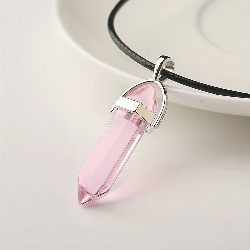 Hexagonal Pendant Necklace
