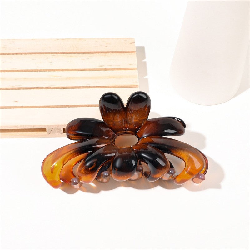 Durable Elegant Floral Hair Claw Clip