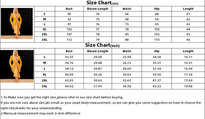 Elegant Women Two Pieces Blazer and Skirts for Women-Dresses-Free Shipping at meselling99