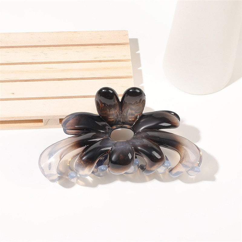 Durable Elegant Floral Hair Claw Clip