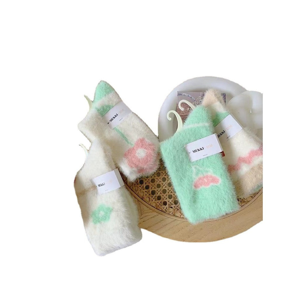 Warm Soft Fluffy Thickened Fleece Socks