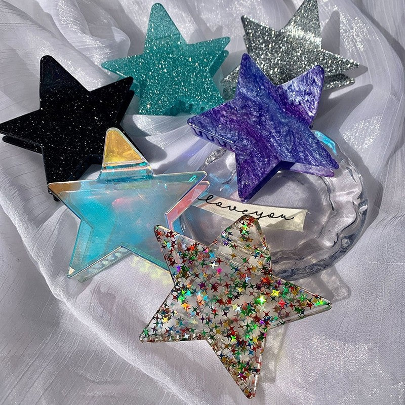 Stylish Star Shape Hair Claw Clip