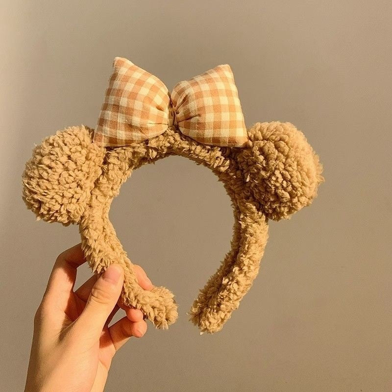 Funny Cute Cartoon Homewear Face Wash Headband Hair Band