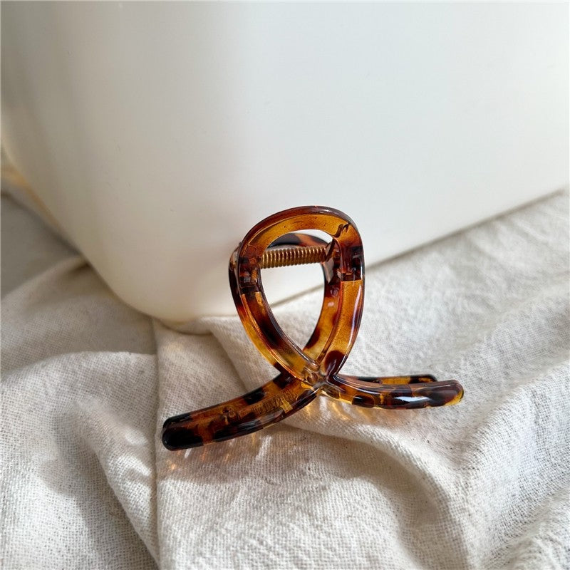 Morandi Color Loop Hair Claw Clip