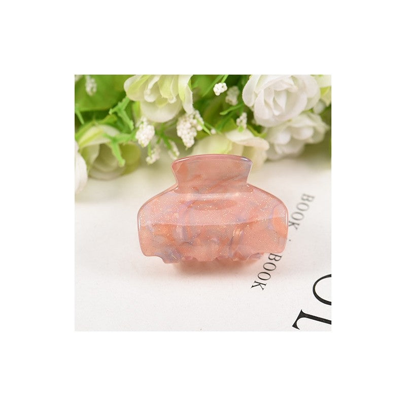 Glitter Acrylic Elegant Hair Claw Clip