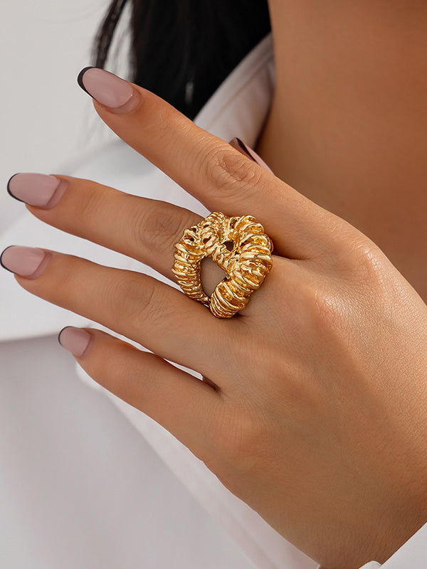 Geometric Ringent Rings Accessories